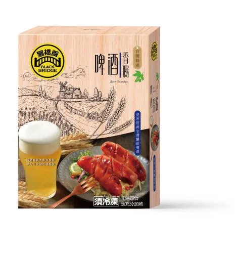 360g啤酒香腸－真空盒 外包裝