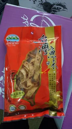 台灣魚味-韓式麻辣魚 外包裝