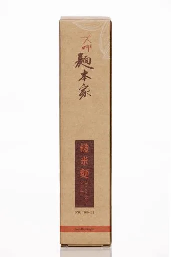 盒裝糙米麵 外包裝