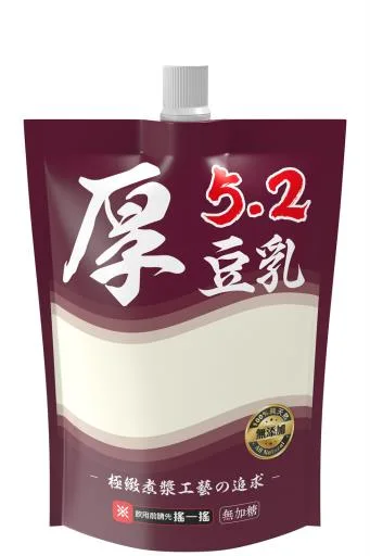 無糖厚豆乳(小袋) 外包裝