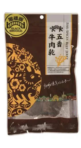 85g五香牛肉乾－特販 外包裝