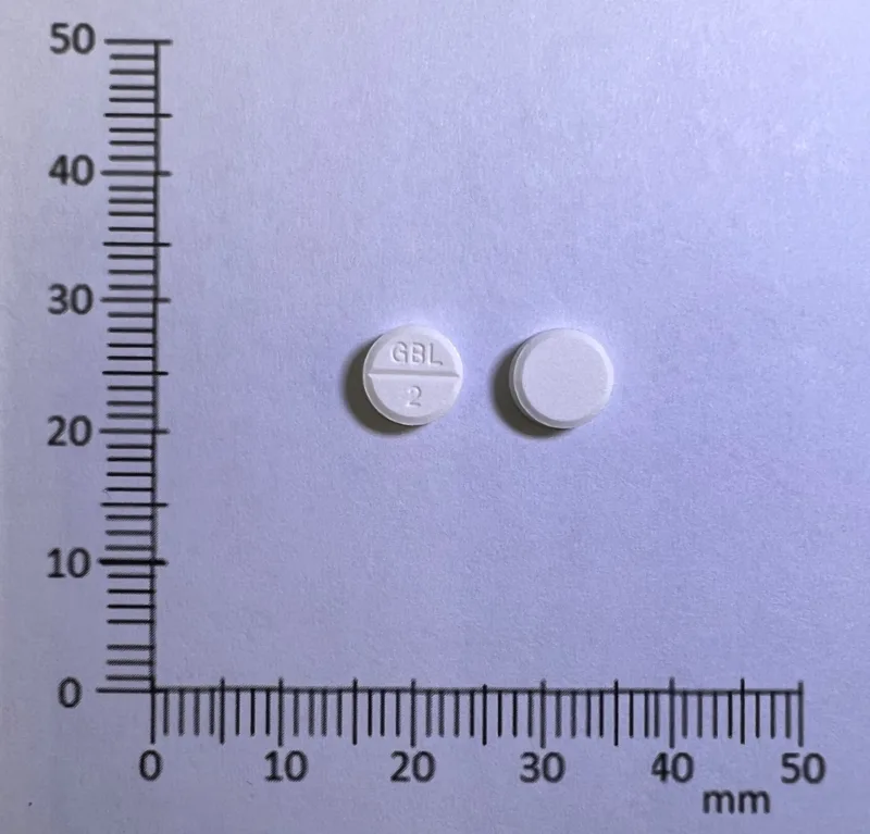健諾心錠２公絲（甲磺酸多薩坐辛）外觀