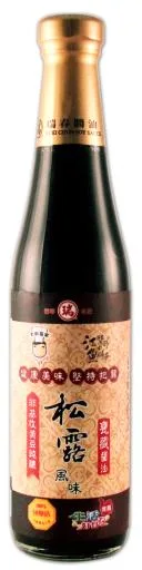 大廚當家-江守山監製百年瑞春手工松露風味醬油 外包裝