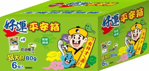 好運平安箱6入 480g 6包/箱 外包裝