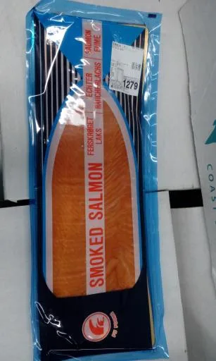 煙燻鮭魚(片) 外包裝