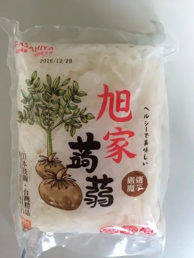 300g蒟蒻小寬麵 外包裝