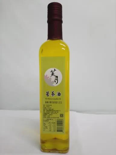 芙月苦茶油 外包裝