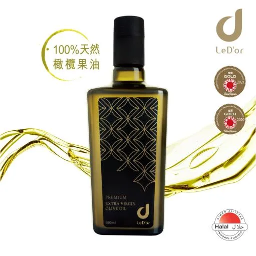 LeD'or 拉朵特級冷壓初榨橄欖果油 Chetoui 夏突依 500ml 外包裝