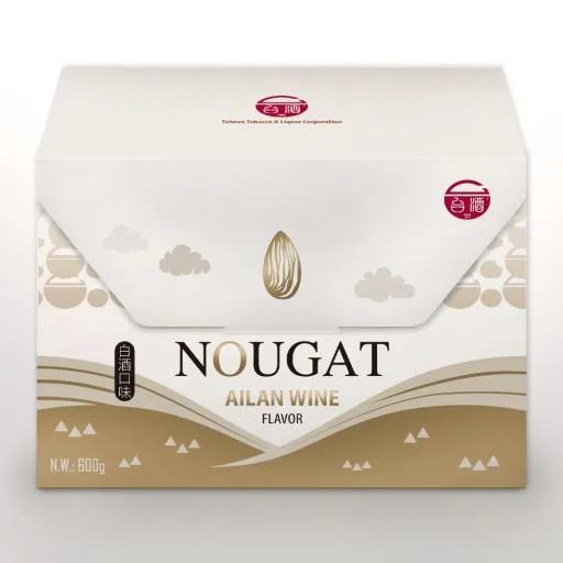 牛軋糖禮盒(白酒口味) 外包裝
