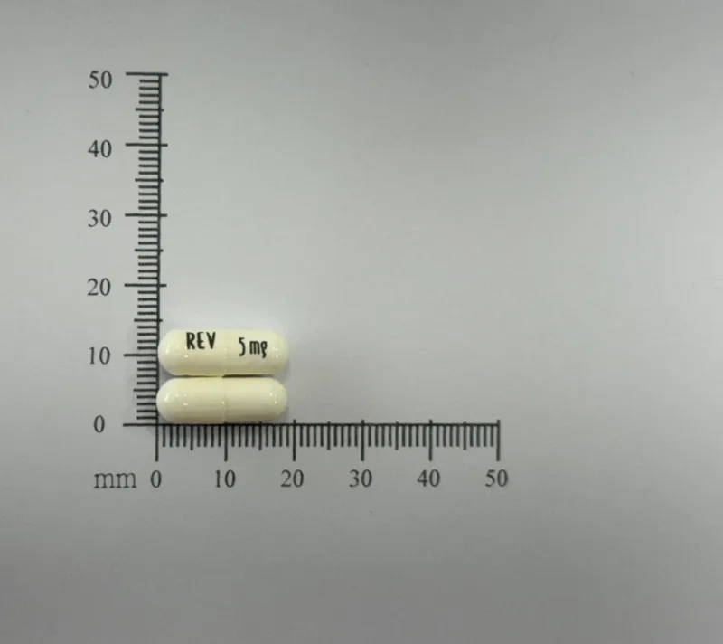 瑞復美膠囊5毫克外觀