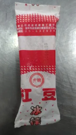 紅豆冰棒 外包裝