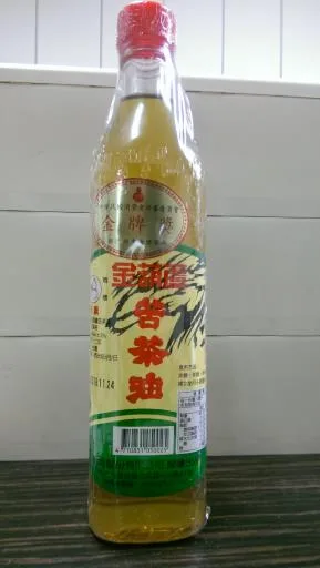金葫蘆苦茶油500ml 外包裝