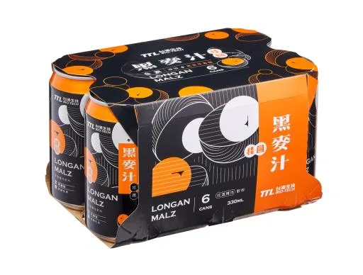 0.33公升*6罐裝TTL桂圓黑麥汁(109年新版) 外包裝