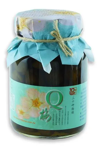 罐裝Q梅650g 外包裝