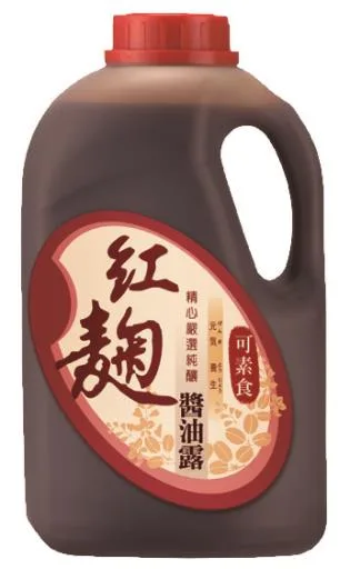 紅麴醬油露 3kg 外包裝