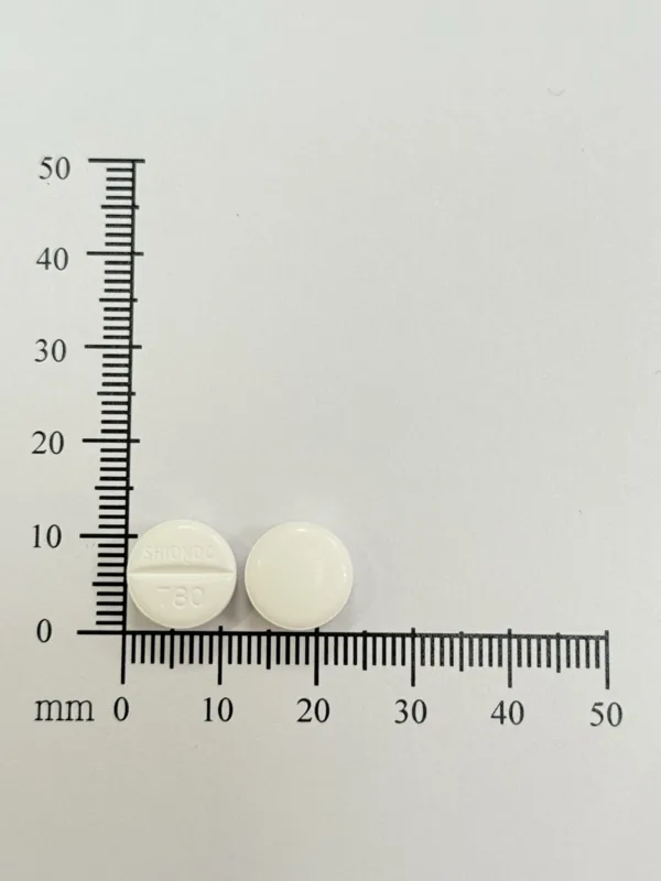 撲菌特錠400毫克外觀