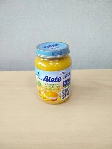 ALETE蔬菜馬鈴薯雞肉泥 外包裝