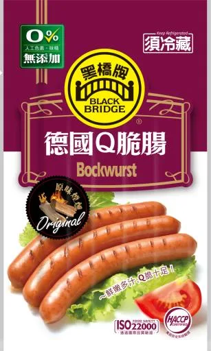 160g德國Q脆腸(新) 外包裝