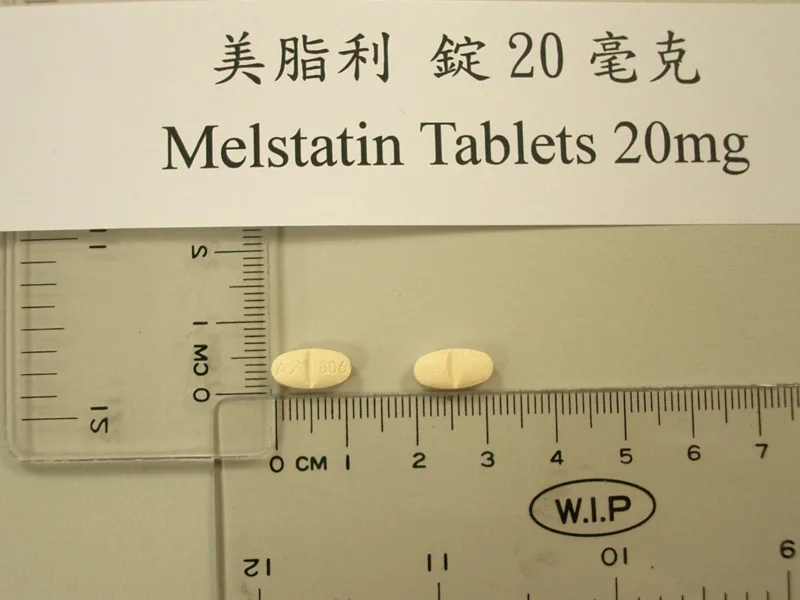 美脂利錠20毫克外觀