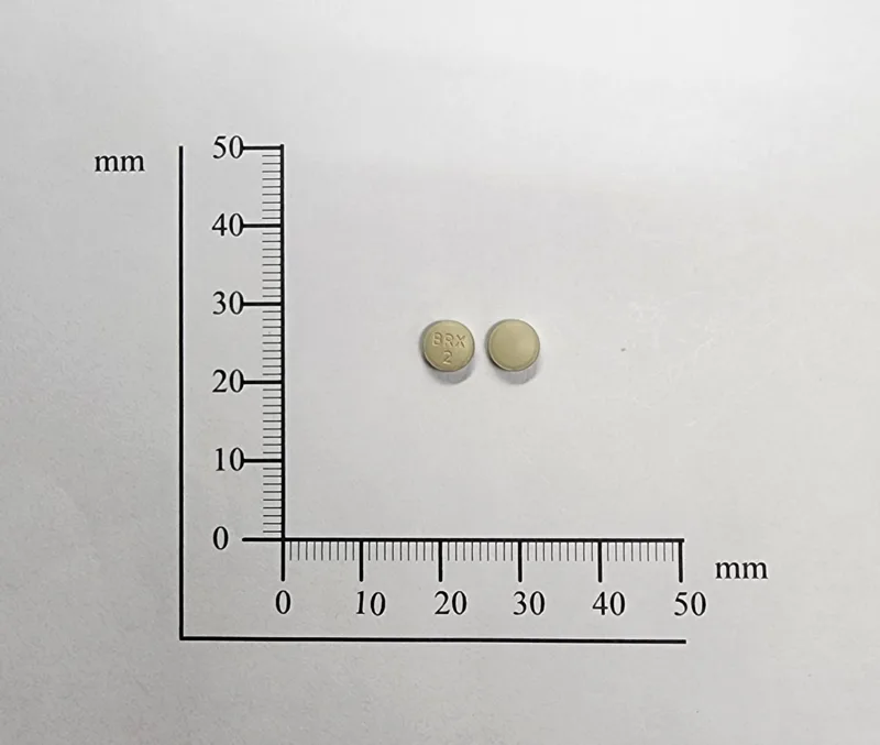 銳思定® 膜衣錠 2毫克外觀