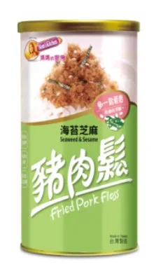 海苔芝麻豬肉鬆(200g/圓罐) 外包裝