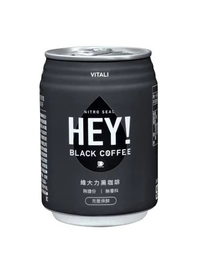 維大力無糖黑咖啡240ml 外包裝