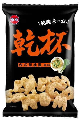 乾杯洋芋脆點台式蔥油雞70g 12包/箱 外包裝