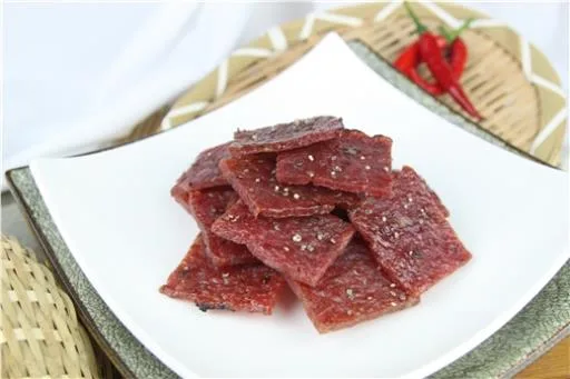 黑胡椒豬肉乾 外包裝