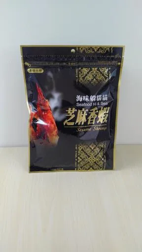 芝麻香蝦 外包裝