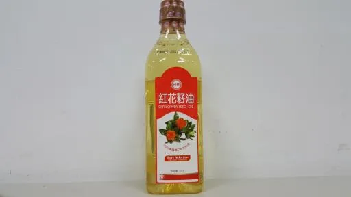 1公升紅花籽油 外包裝