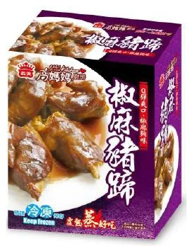 義美高媽媽廚房-椒麻豬蹄 外包裝