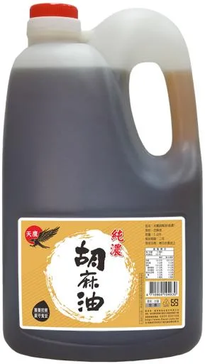 天鷹胡麻油3L(6)- 純濃 外包裝