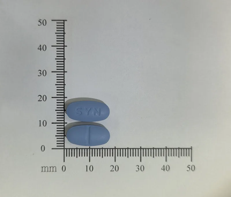 速立壯膜衣錠100毫克外觀