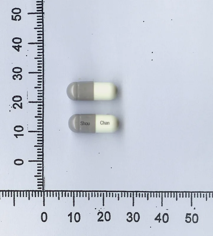 "十全"克炎膠囊２５０公絲（尼福密酸）外觀