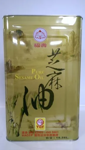 福壽100%芝麻油 外包裝