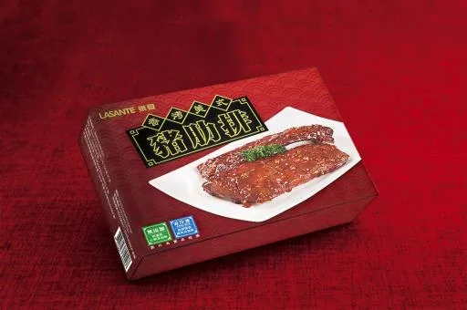 香烤美式豬肋排 外包裝