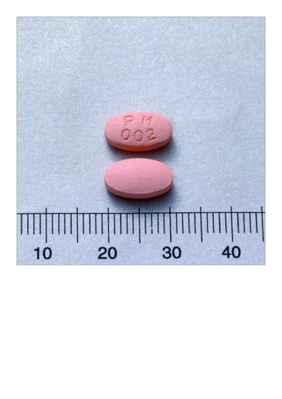 脂落膜衣錠20毫克外觀