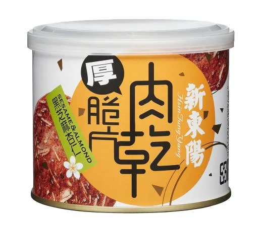 新東陽黑芝麻杏仁厚脆片50g 外包裝