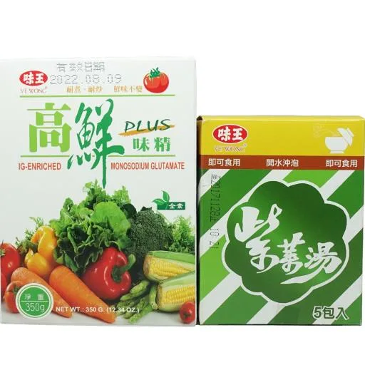 高鮮PLUS味精350g+紫菜湯5入 外包裝