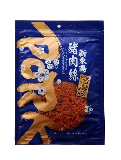 新東陽香辣豬肉絲265G 外包裝