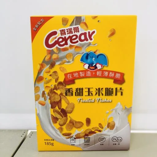 喜瑞爾香甜玉米脆片 外包裝
