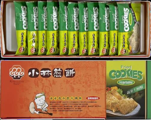 林桑手燒-蔬菜千層酥 外包裝