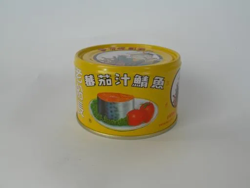 老船長蕃茄汁鯖魚(230g) 外包裝