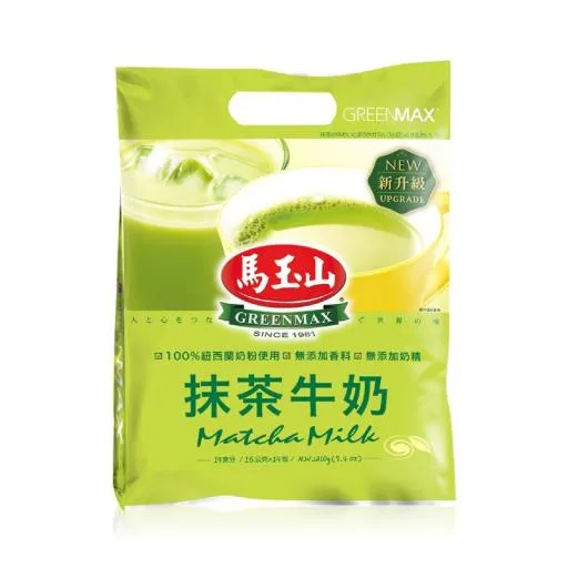 抹茶牛奶15g×14pcs(包)(新升級) 外包裝