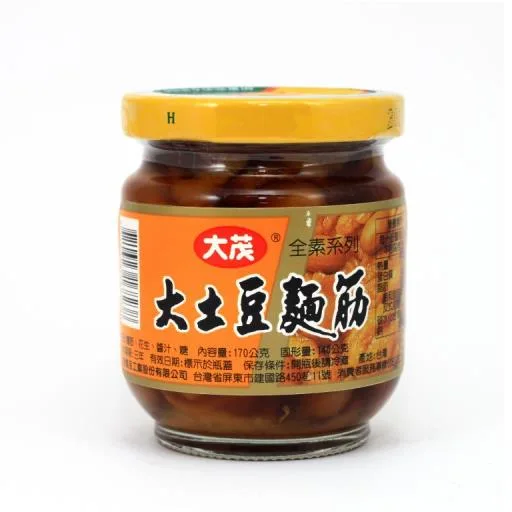 大茂大土豆麵筋(小瓶) 外包裝