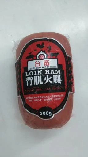 103背肌火腿500G 外包裝