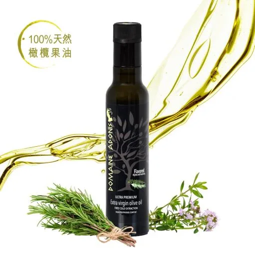 Domaine Adonis 特級冷壓初榨橄欖果油 迷迭香&百里香風味 外包裝