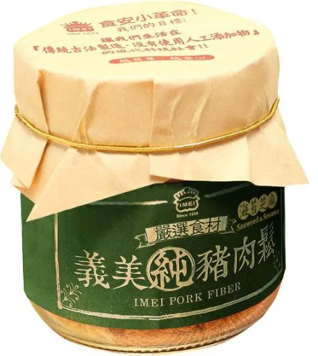 義美純豬肉鬆(海苔芝麻) 110g 外包裝