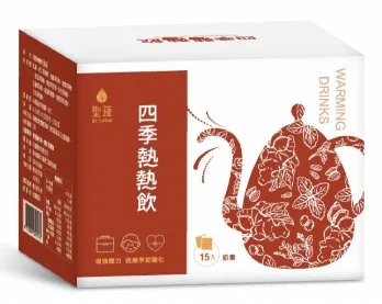 四季熱熱飲 外包裝