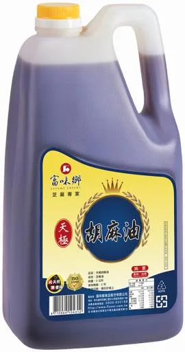 天極胡麻油3L(6) 外包裝